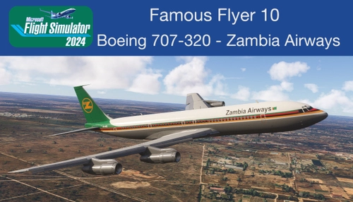 Famous Flyer 10 Boeing 707-320C Zambia Airways