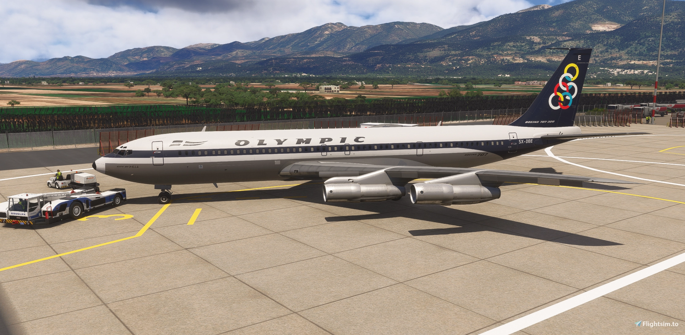 Olympic Airlines | Famous Flyer 10 Boeing 707-320C