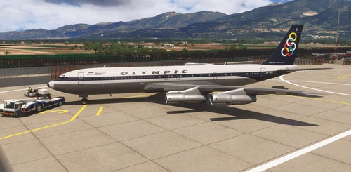 Olympic Airlines | Famous Flyer 10 Boeing 707-320C