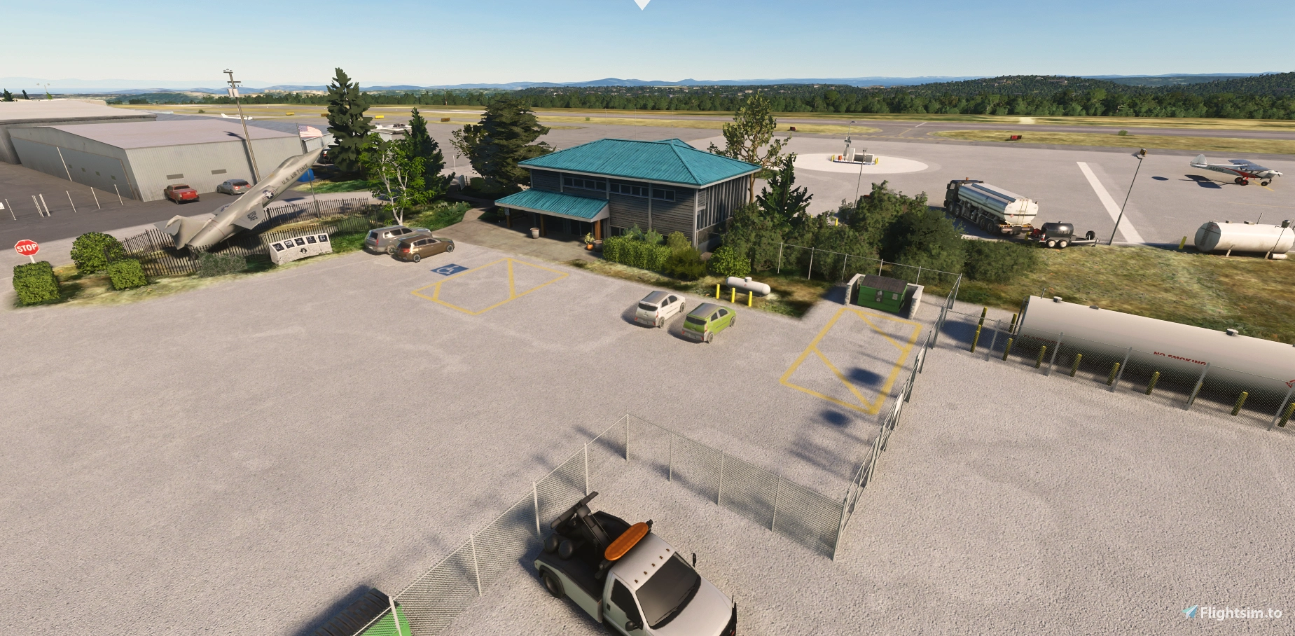 Cal-Fire Base at KGOO