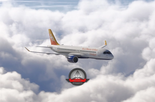 Synaptic Airbus A220-300 Drukair A5-JTG