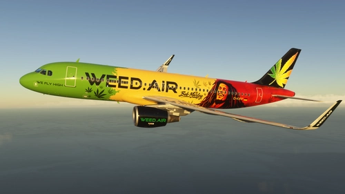 Weed.Air Bob Marley Fenix A320