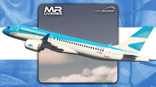 Synaptic | Airbus A220-300 | Aerolineas Argentinas | LV-MRL (Fictional)