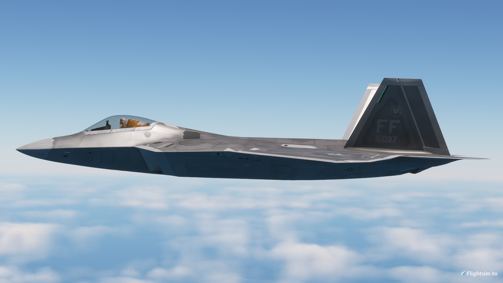 F-22 Livery Langley AirForce Base 94th Fighter Squadron
