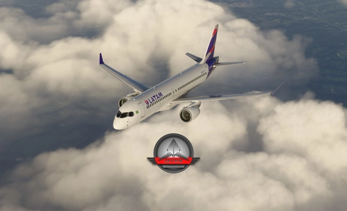 Synaptic Airbus A220-300 Latam Airlines PT-TAM