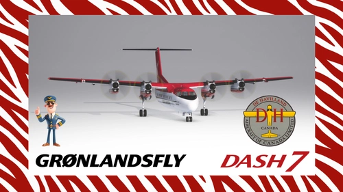 PILOT's DHC-7 Grønlandsfly (Air Greenland) 'OY-CBU'