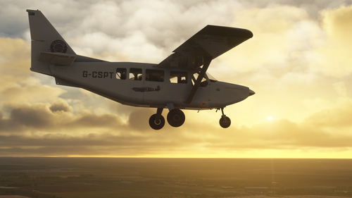 'Fly a Spitfire' GA-8 Airvan - G-CSPT