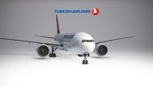 Turkish Airlines TC-JUO | PMDG Boeing 777-200LR w/ Cabin (Fictional Livery)