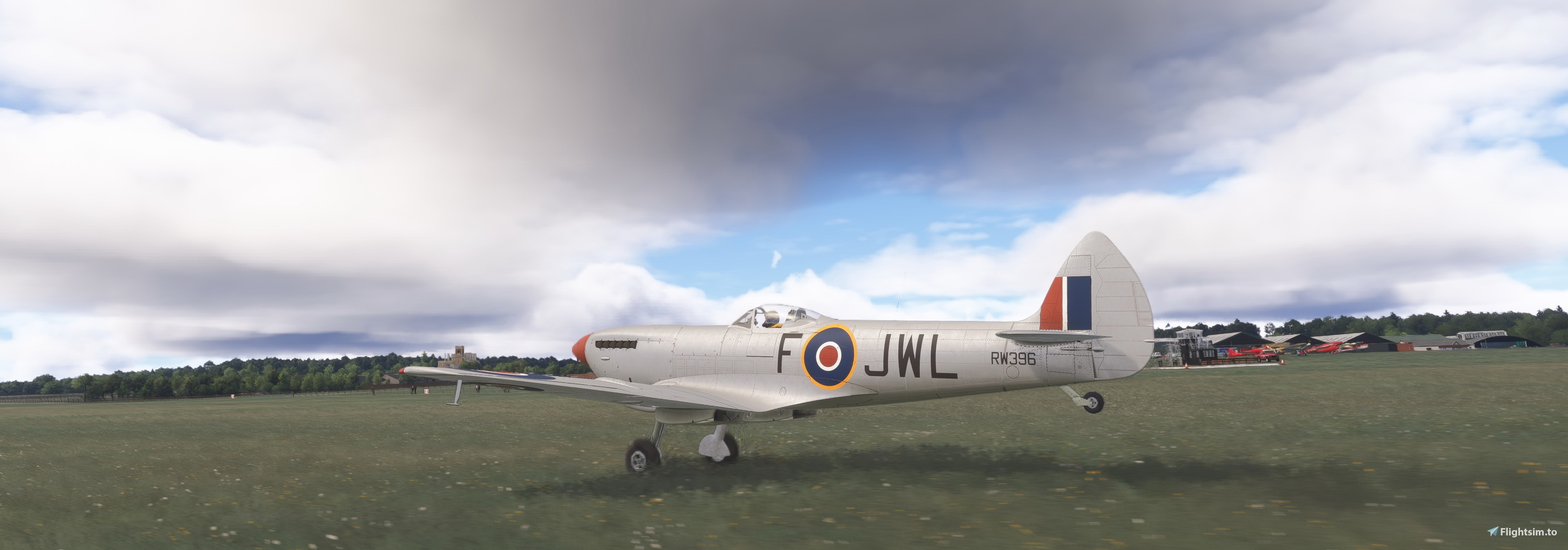 Supermarine Spitfire Mk.XVI RAF RW396 JWL-F