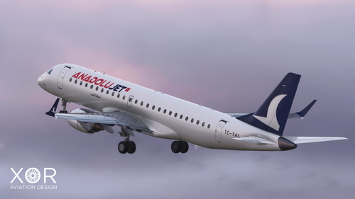 FSS Embraer E190 | AnadoluJet | 8K