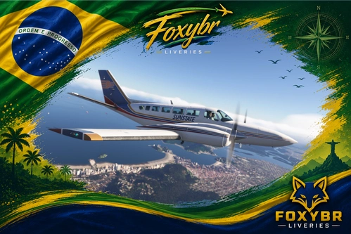 Microsoft Cessna C404 Titan Sunstate VH-LAD
