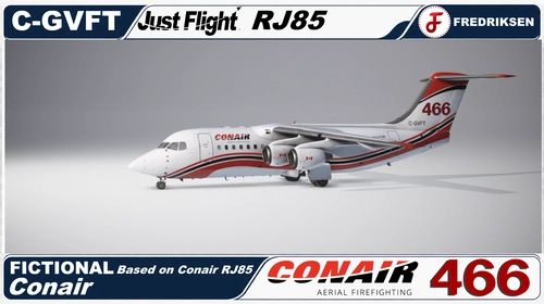 Just Flight RJ85 - C-GVFT, Conair, Fictional, Requested