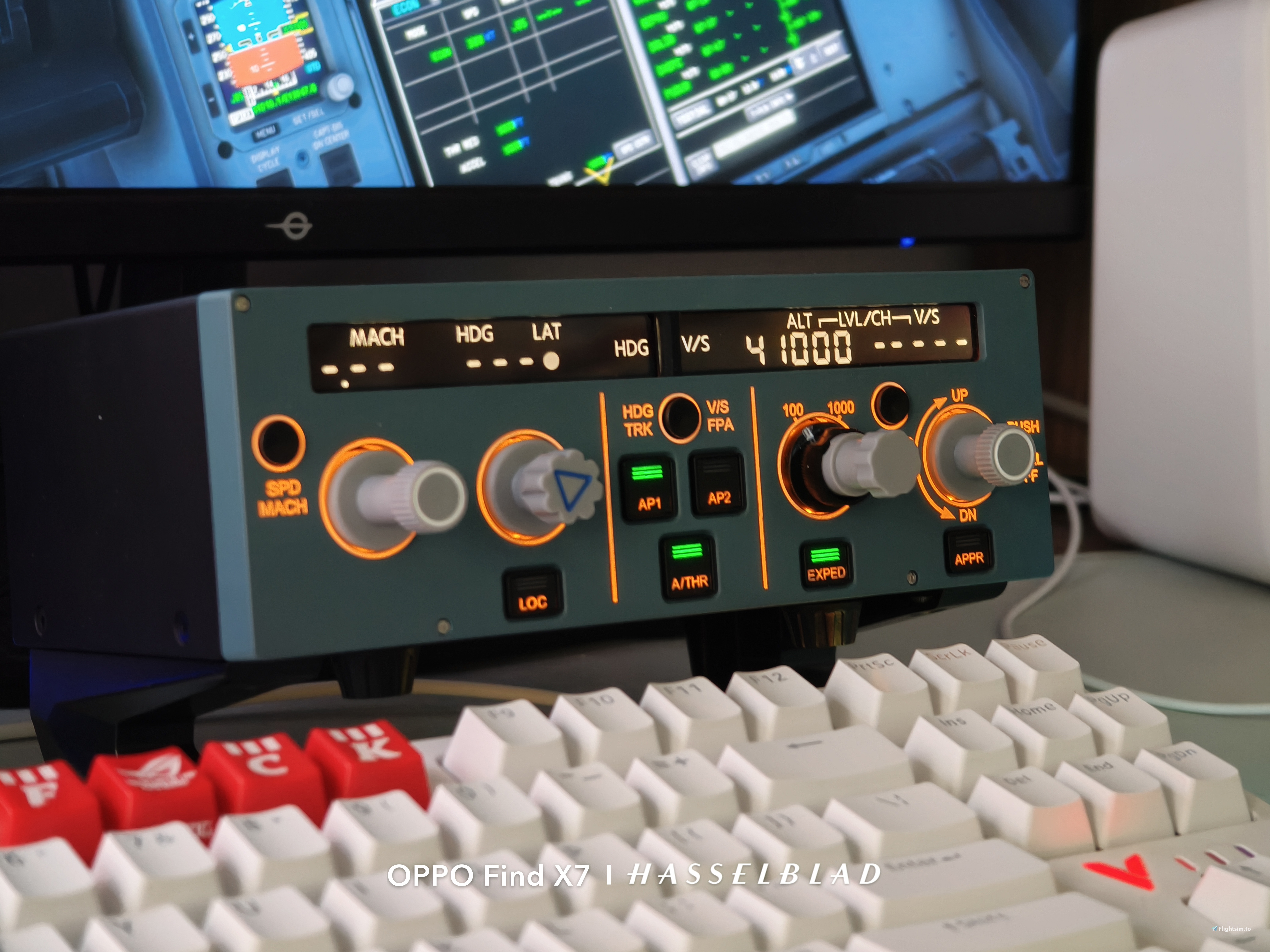 WingFlex FCU cube For PMDG777