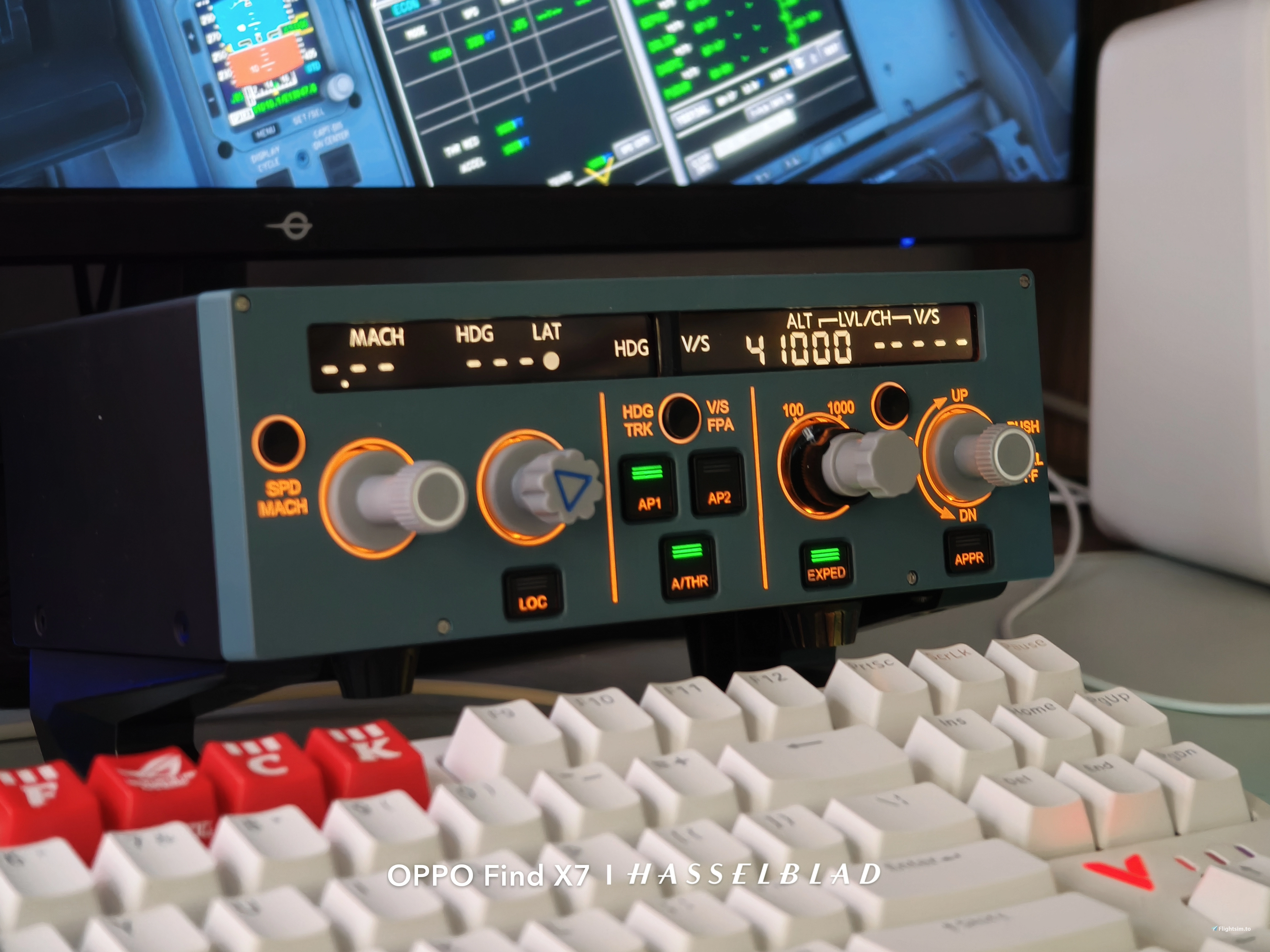 WingFlex FCU cube For PMDG737