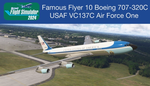 Famous Flyer 10 Boeing 707-320C USAF VC137C