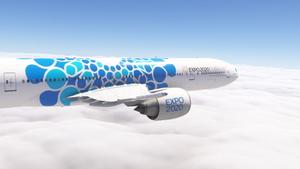 PMDG 777-300ER w/ cabin Emirates EXPO 2020 Fleet thumbnail 6