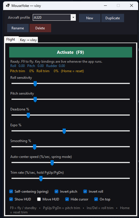 MouseYoke for MSFS 2020