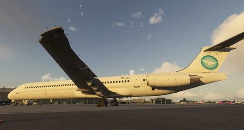 Bravo Airways UR-COC | MD-83 | with COCKPIT and CABIN | FLY THE MADDOG 20th ANNIVERSARY