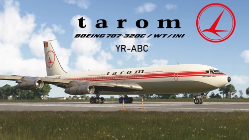 TAROM YR-ABC -Classic version- | Boeing 707-320C WT / INI