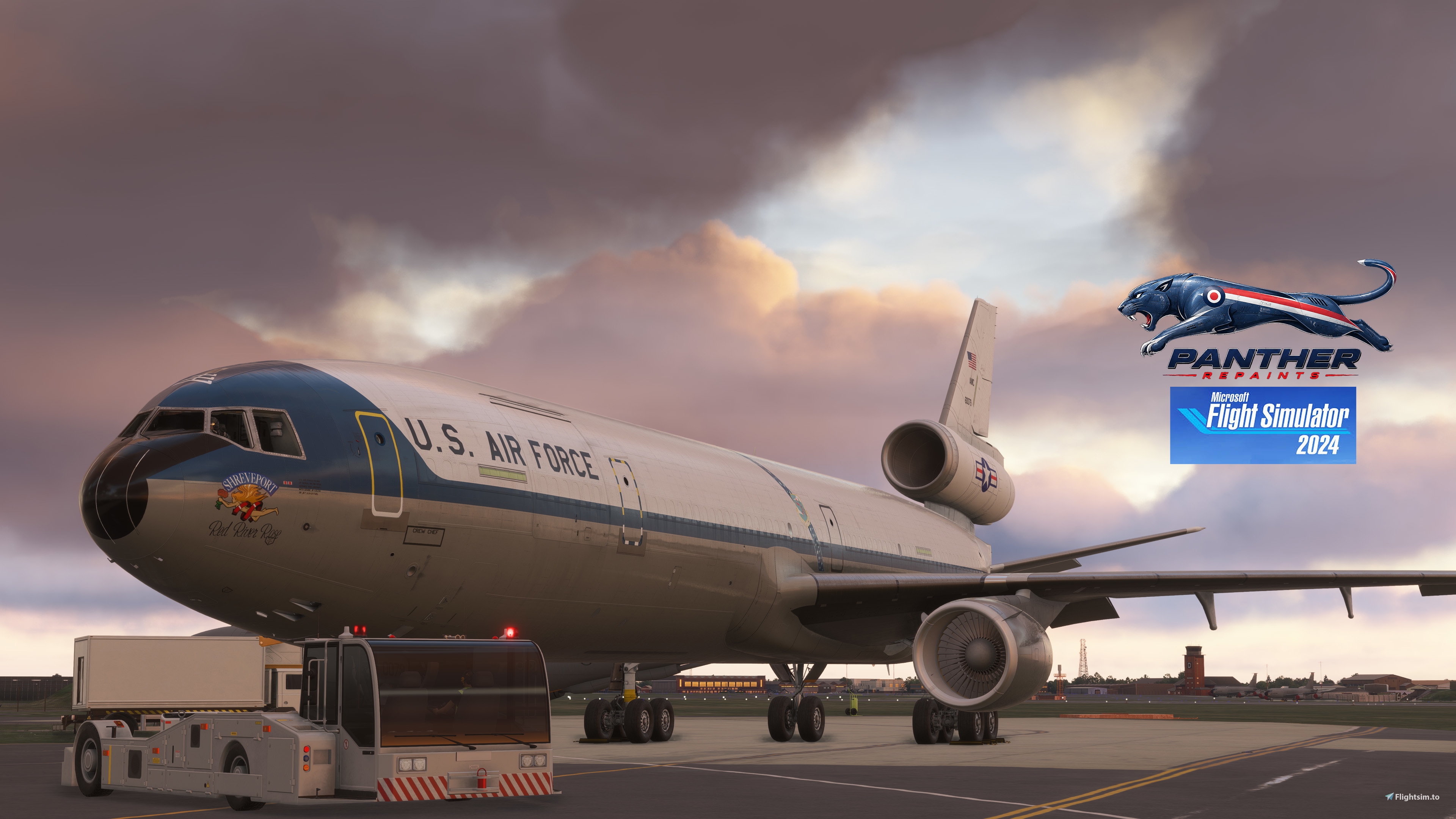 KC-10A-style/fictional repaint USAF 60079 for the TFDi MD-11