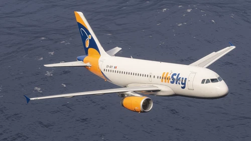 HiSky | ER-SKY | FenixSim Airbus A319