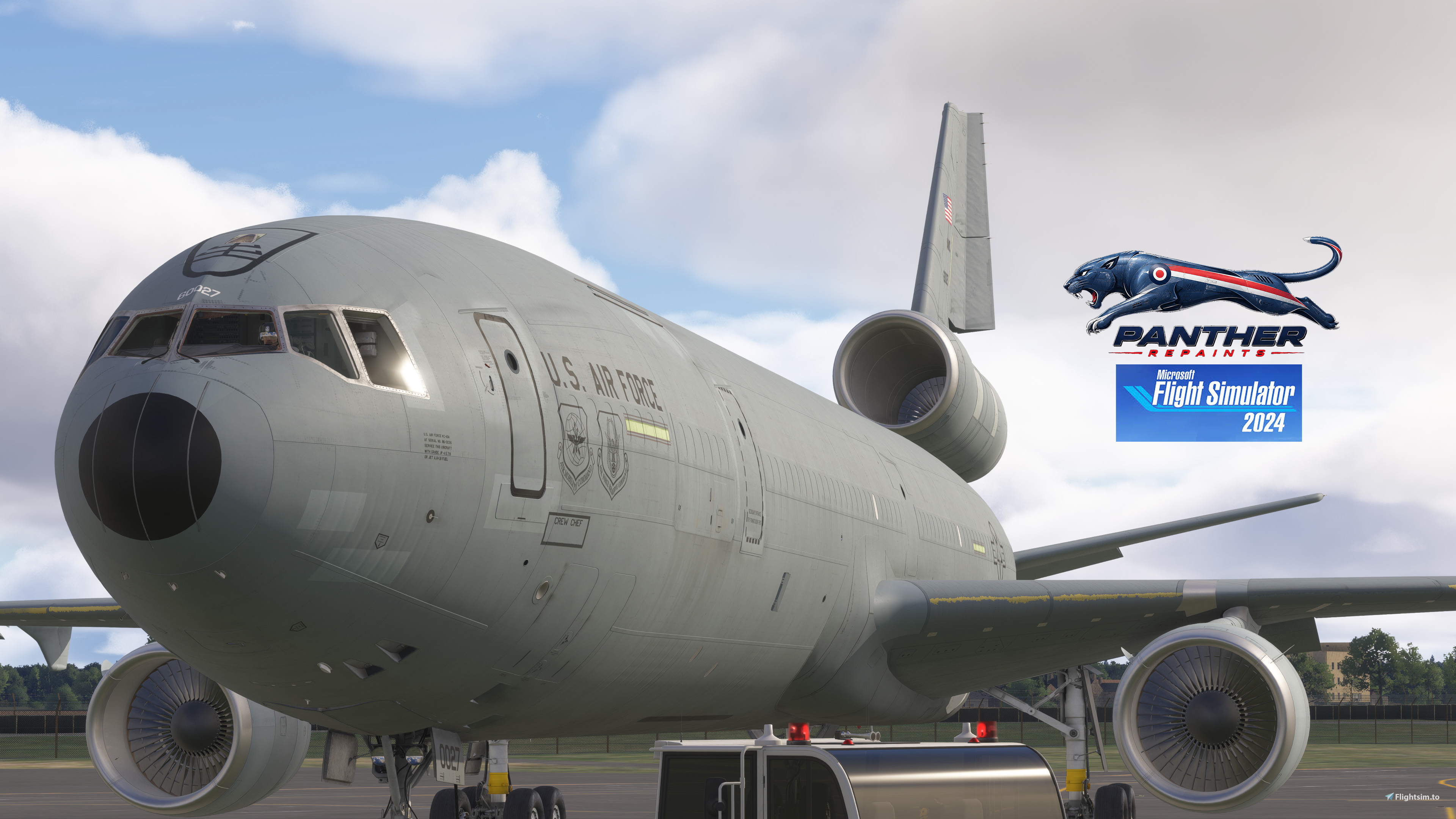 KC-10A-style/fictional repaint USAF 60027 for the TFDi MD-11