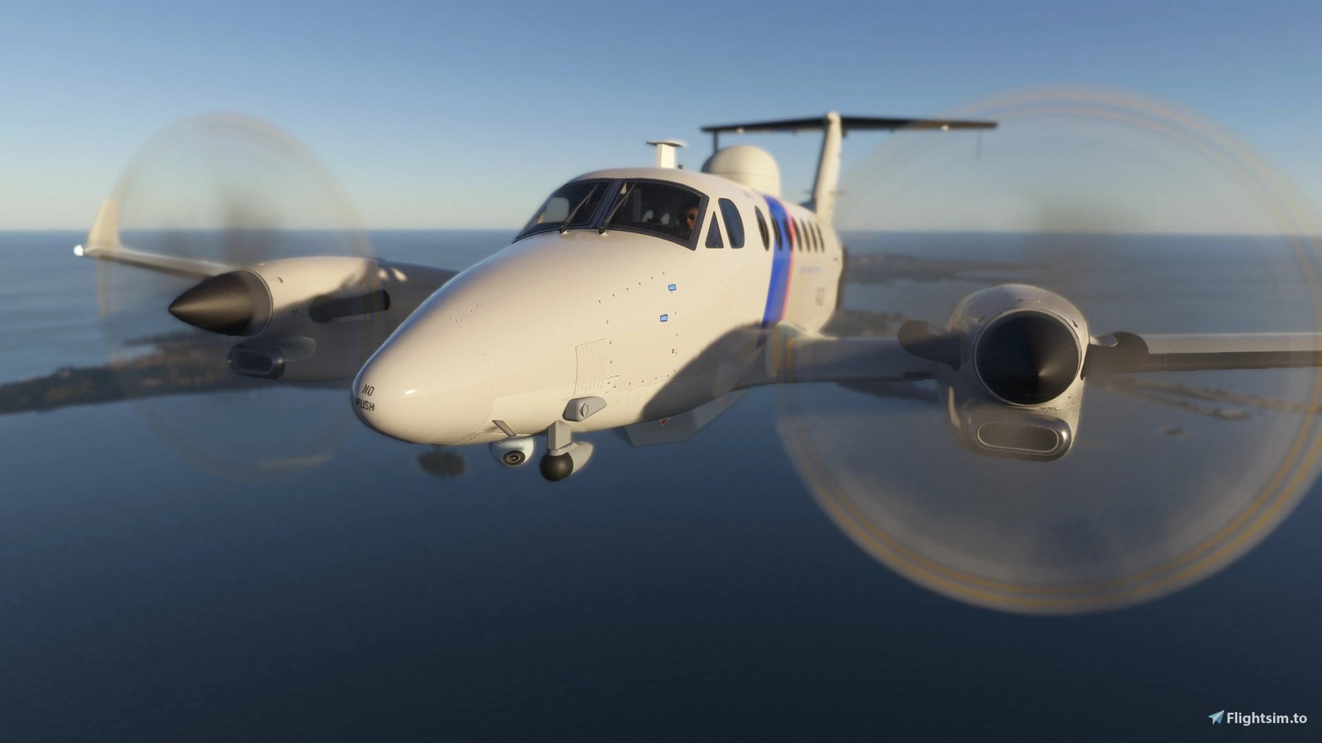 DHS CBP King Air 350 Radome Enhancement