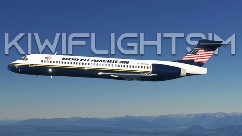 North American (Fictional) | FSX360 / Captain Sim B717 [8K]