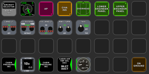 Microsoft Boeing 707 StreamDeck XL and PLUS profiles, incl. AAO Scripts