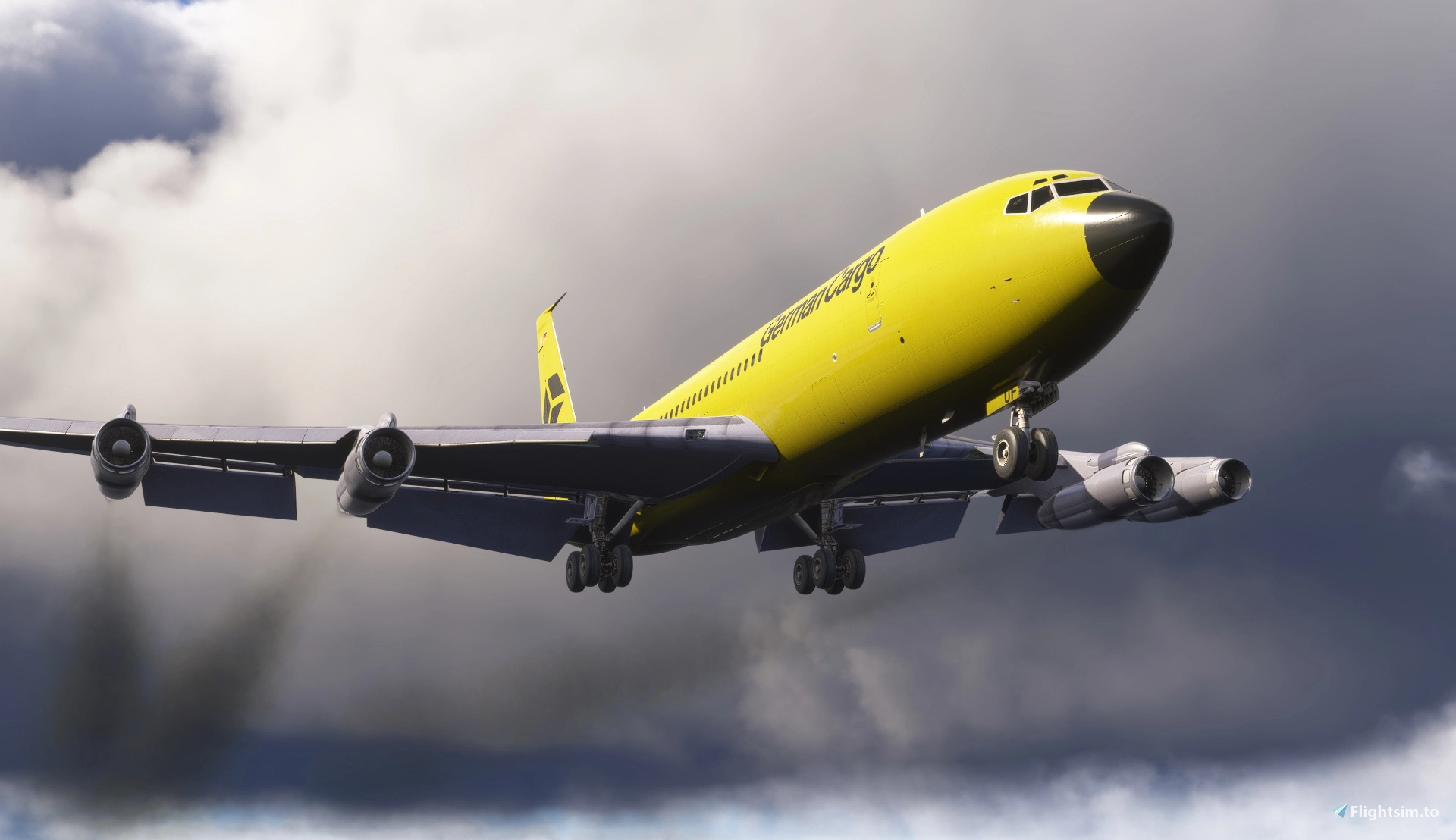 Boeing 707 German Cargo D-ABUI