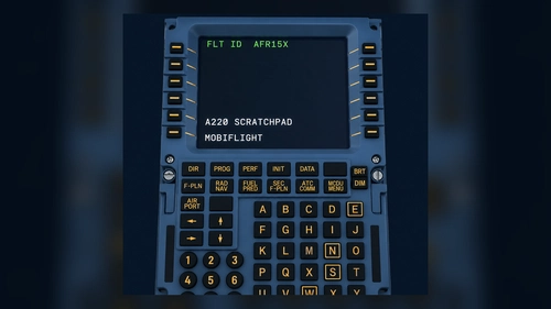 SYNAPTICS A220 | WINWING WinCtrl 32 MCDU | MobiFlight Profile
