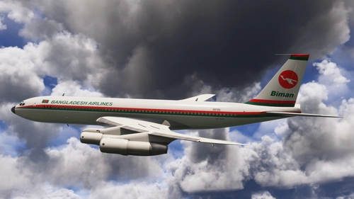 Biman Bangladesh | Famous Flyer 10 Boeing 707-320C S2-ACA