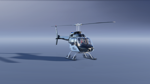 CowanSim 206B3 - N264LE | Dothan Police Department & Alabama Law Enforcement Agency