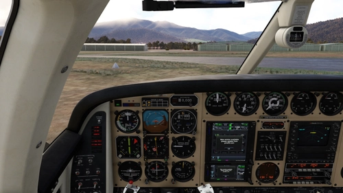 Black Square Beechcraft B60 Piston Duke Custom Cameras