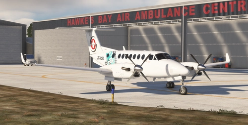 ZK-RSQ (Skyline Aviation) | Asobo King Air 350i