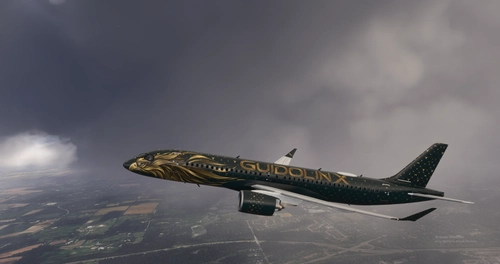 Guidolin X Airbus A220-300 Regional Charter Livery