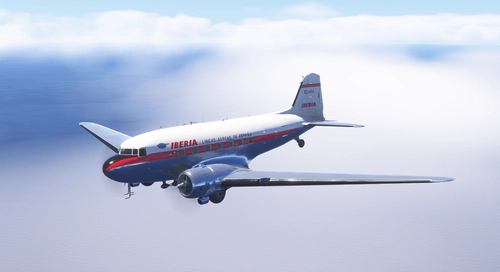 Douglas DC-3 Iberia EC-AHA