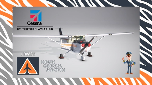 Bagolu AS1000 Cessna 172 North Georgia Aviation N988BG