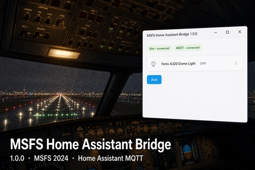 MSFS Home Assistant Bridge