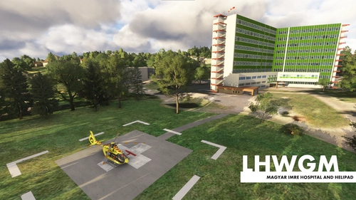 LHWGM - Magyar Imre Hospital & Helipad – Ajka, Hungary
