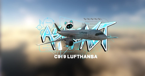 FYCYC C919 Lufthansa D-91FH 8K |Fictional