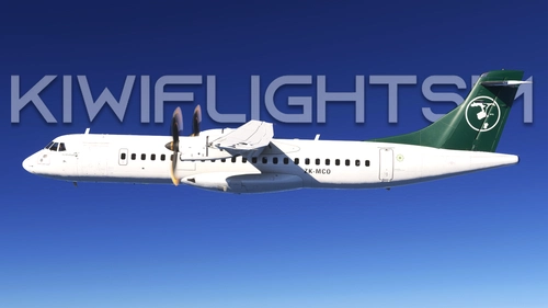 Air Chathams ZK-MCO (Tauck Tours) | Microsoft / S&H Software ATR 72-600 [4K]