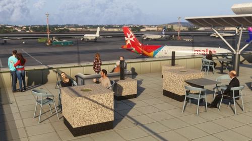 LMML Malta (IniBuilds) - FSLTL Static Aircraft