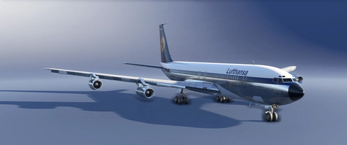 Microsoft/WT Boeing 707-320C | Lufthansa D-ABUD