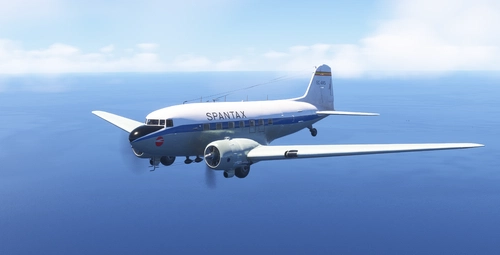 Douglas DC-3 Spantax EC-AXS