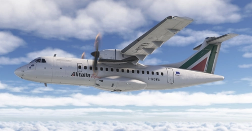Alitalia Express | ATR 42-600 (S&H) | I-NOWA | 4K