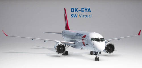 Czech Airlines (Smartwings) | OK-EYA | Synaptic Sim A220