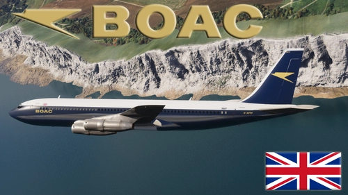 Boac Boeing 707-320C British Overseas Airways Corporation