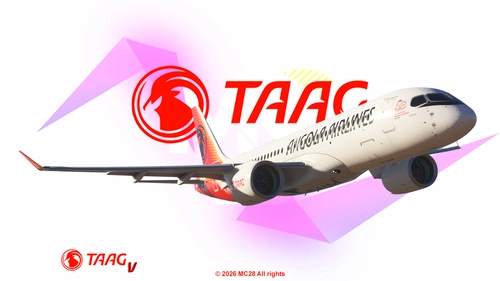 TAAG Angola Airlines FLEETPACK Synaptic Airbus A220-300 8K w/REAL ELETRONIC CHECKLIST