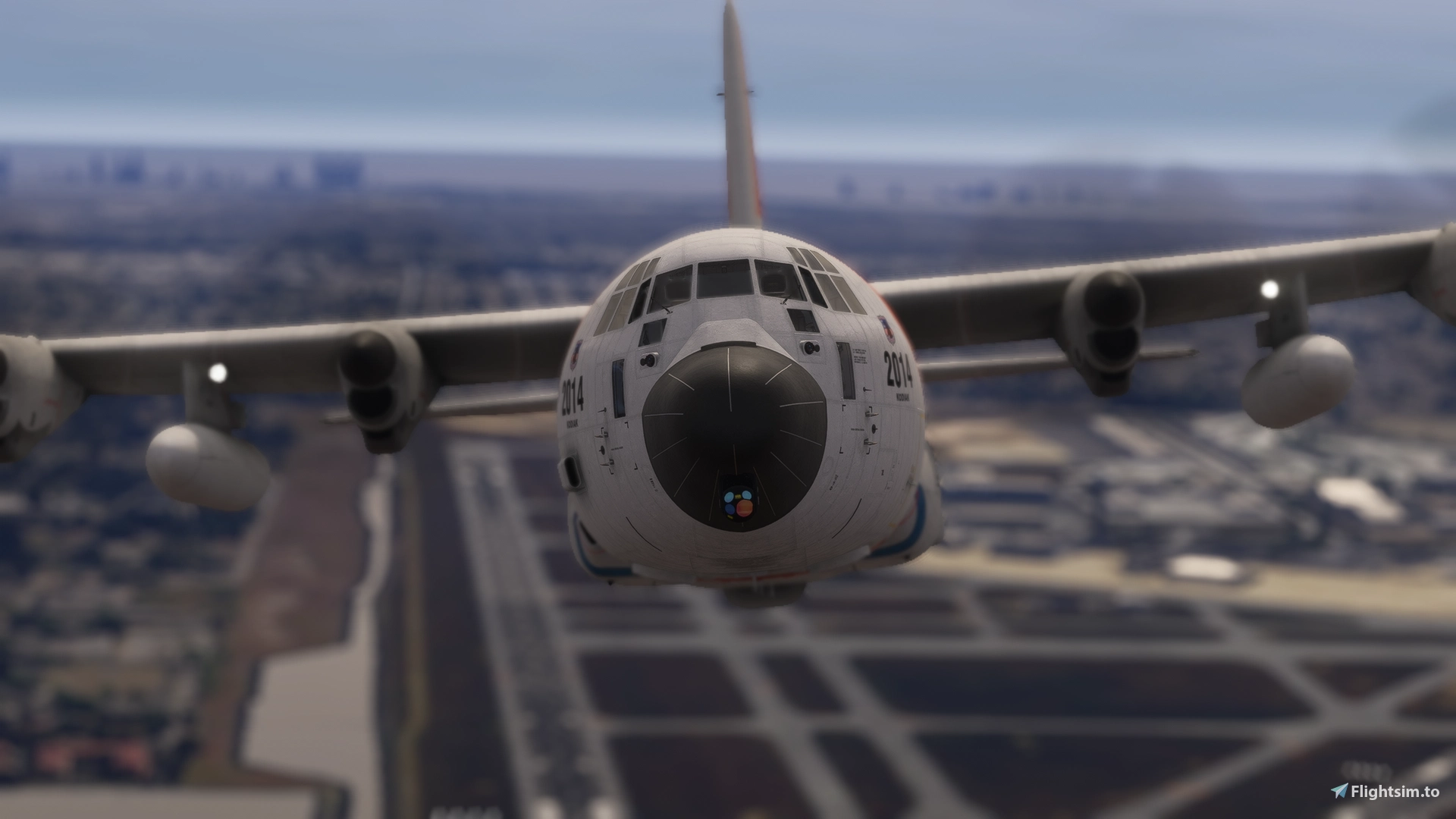 USCG HC-130J EO/IR Sensor + Radome